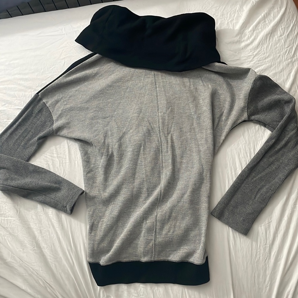 Tri-colored turtleneck. Calvin Klein Medium. Like new.